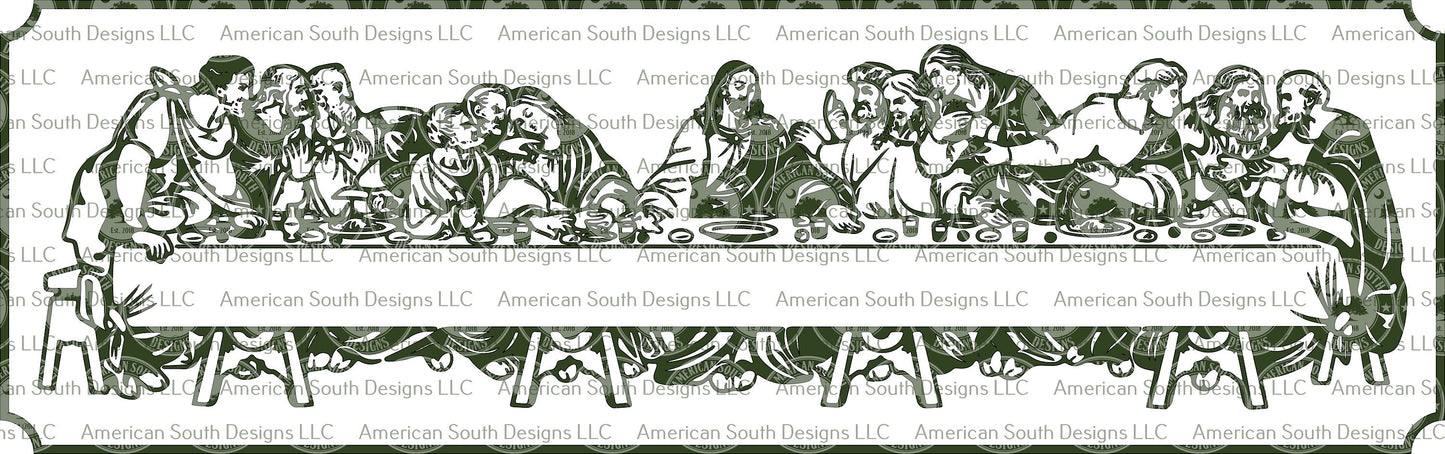 The Last Supper - SVG - Digital Download