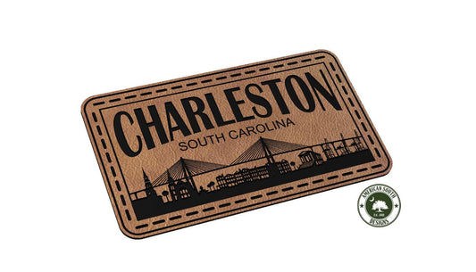 Charleston, SC Skyline - Stitching - SVG - Digital Download
