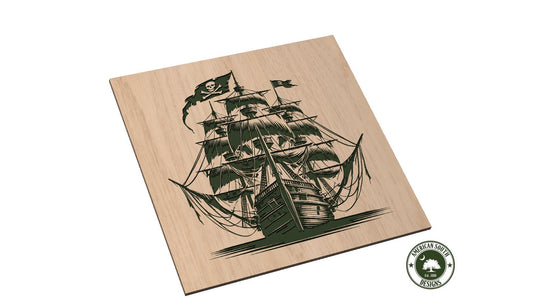 Pirate Ship - SVG - Digital Download