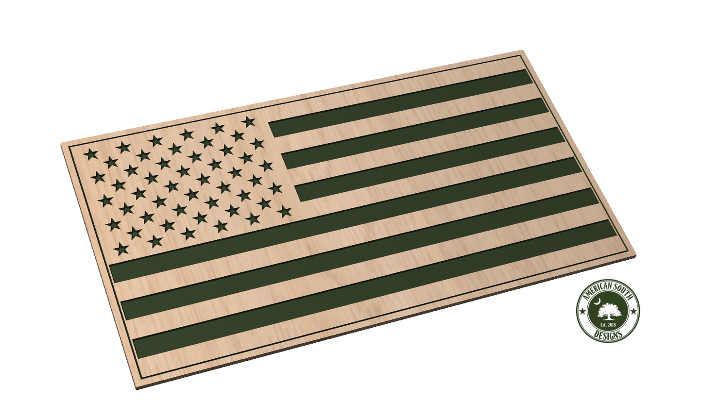 Standard American Flag - SVG - Digital Download