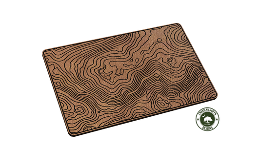 Topographic Overlay - Rectangle - SVG - Digital Download