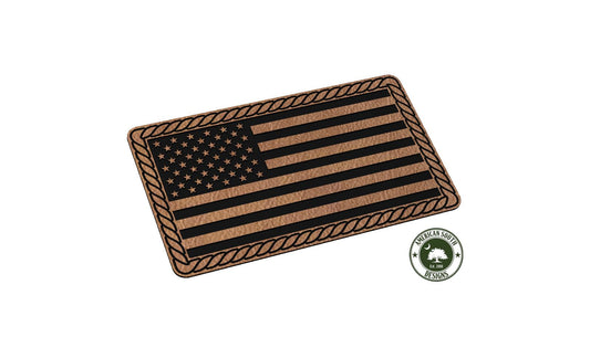 American Flag - Rope Border - SVG - Digital Download