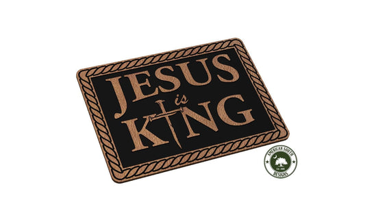 Jesus is King - Rope Border - SVG - Digital Download