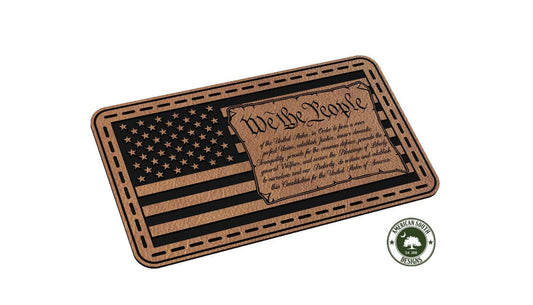 We The People American Flag - Stitching - SVG - Digital Download