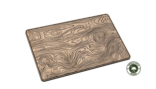 Wood Grain Overlay - Rectangle - SVG - Digital Download
