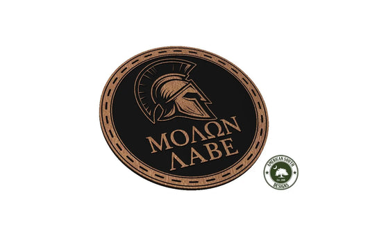 Molon Labe with Stitching - SVG - Digital Download